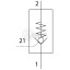 Обратный клапан Festo HGL-1/8-NPT